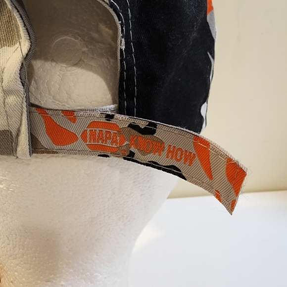 NAPA Racing Camo Adjustable Baseball Cap - Picture 7 of 10